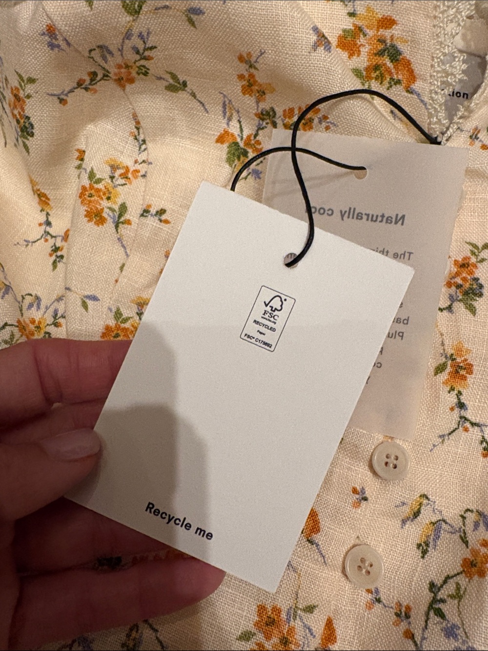 Reformation Cream Floral Lace-Trim Camisole - Retail $168 - Picture 8 of 8